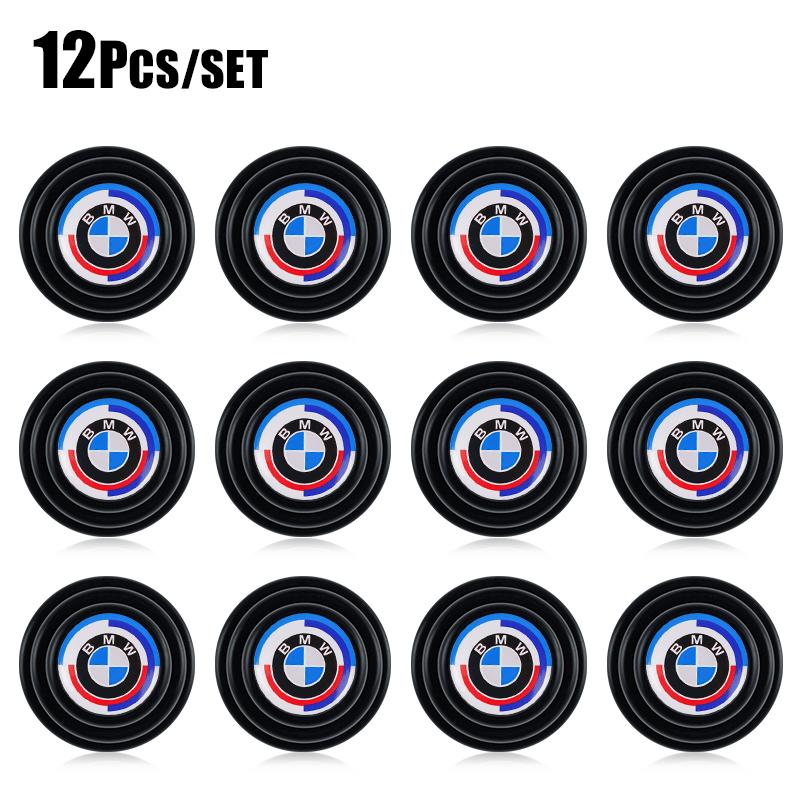 KSMH6 Motorcycle Sticker/Car Door Shock Stickers Absorber Soundproof Buffer Pier For BMW M E46 E90 E60 F30 F10 E39 E36 F20 G30 G20 E87