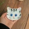 1PC Mini Serving Dishes Kitchen Cat Face Ceramic Dish Perfect Housewarming Gift Snack Plates Cute Spoon Holder Adorable
