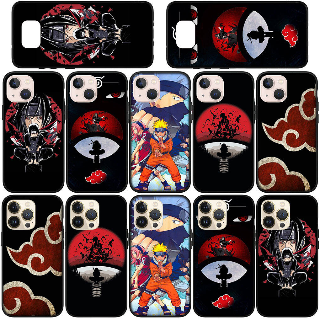 Case for Samsung Galaxy S25 S23 S24 Ultra FE Plus A05 A06 A15 A16 A36 A37 A35 A54 A55 A56 A57 A25 A26 A53 Narutos Poster Itachi Uchiha Akatsuki Cover