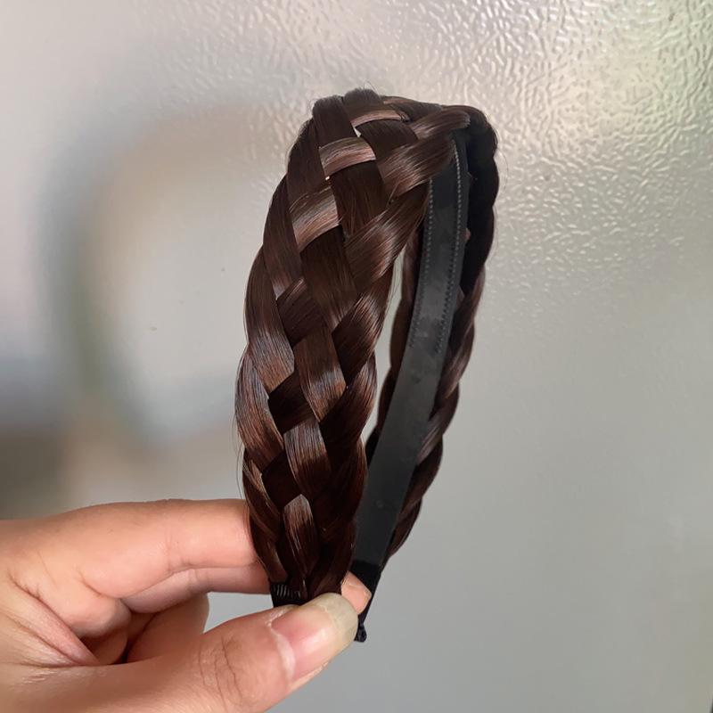 1 шт. ободки для волос с закрученными париками для женщин, широкие косички «рыбье кости», ободки для волос ручной работы, укладка волос, головные уборы, аксессуары, подарок