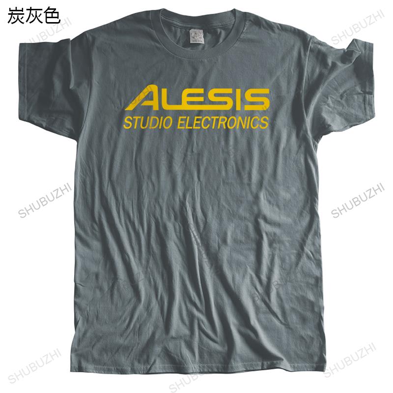 Унисекс Роскошная Хлопковая Футболка Унисекс Летняя Футболка Alesis Studio Electronics Модная Футболка Унисекс Повседневные Топы Европейский Размер Подарки для Мальчиков