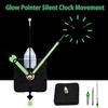 1 Set Lightweight Mute Operation Replacement Easy To Install Wall Clock Movement Supplies for Home Quartz