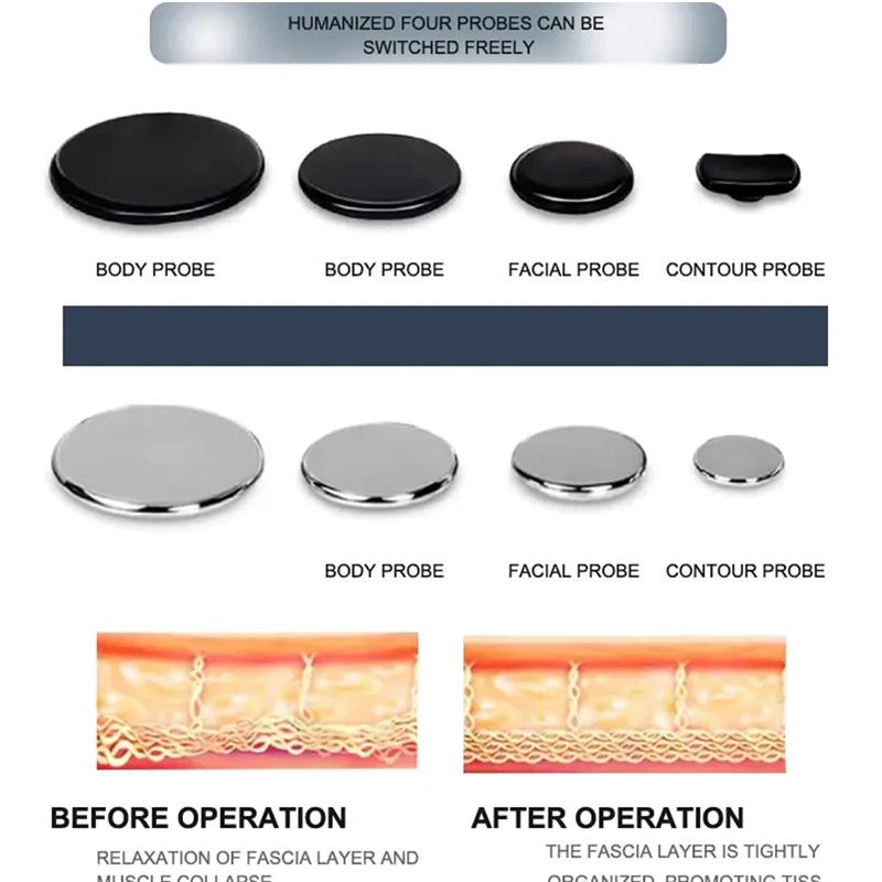 Upgrade 448KHZ RF Tecar Therapy RET CET Diathermy Fat Removal Machine Anti-Cellulite Relieve Pain Home Appliance Muscle Massager