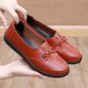 Women Leather Flats Female Flats Spring Shoes 2024 Classic Women 'S Loafers Casual Leather Shoes
