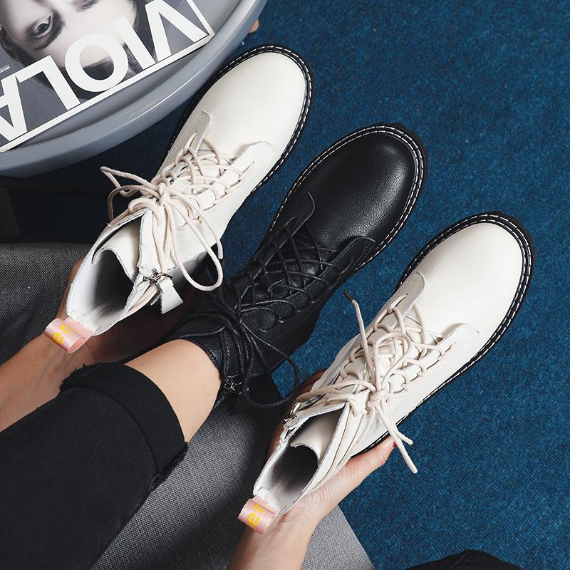 Женские демисезонные ботинки из натуральной кожи. Широкий размерный ряд