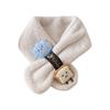 Infant Fleece Neck Warmer Children Plush Scarf Cotton Scarf for Winter Outdoor Activity Suitable for Kids 3 to 10 Year