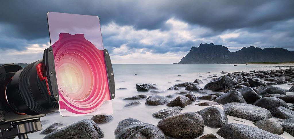 Фильтр HAIDA HD4260 Система квадратных фильтров Эксклюзивно для серии M10 Регулировка интенсивности света Для затемнения Оптическое стекло и нанопокрытие Квадратный