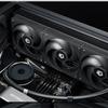 ID-COOLING AS-120 Computer Case Fan 120mm  4PIN PWM Fan Low Noise Cooling Fan Applicable to 360mm Water Cooler&CPU Air Cooler
