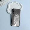 M- знаменитая актриса-Марго -Робби Мягкий силиконовый чехол для Samsung S25, S24, S21, S22, S23, S30, Ultra, S20, Plus, FE, Lite-Черный