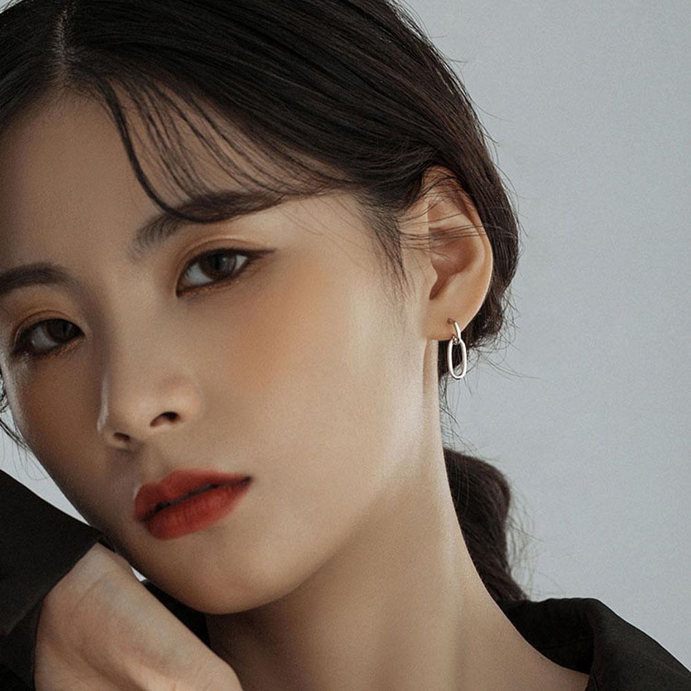 Элегантные Личность Круг Геометрические Круглые Женские Подарок Модная Бижутерия Висячие Серьги Серьги-гвоздики