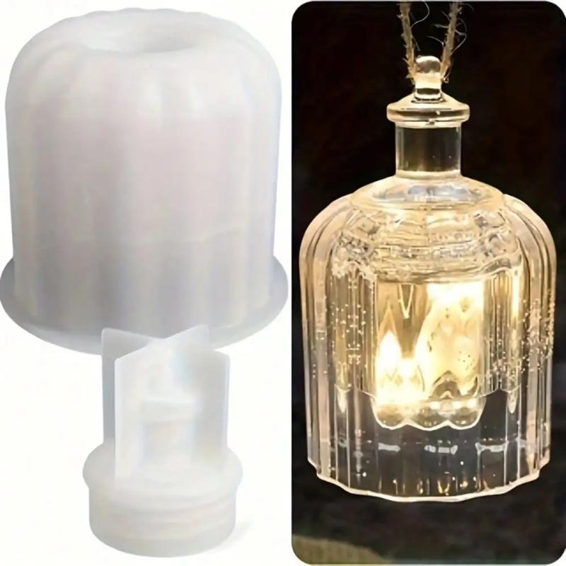 DIY Crystal Resin Crafts Silicone Mould for Epoxy Chandelier Resin Lamp Mould Lamp Making Mold
