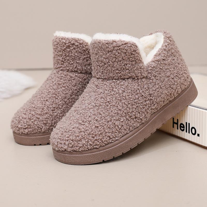 Winter New Old Beijing Fashion Women's Teddy Wool Snow Boots Piled Thickened Thermal Cotton Shoes Non-slip Thick-soled Cotton Boots