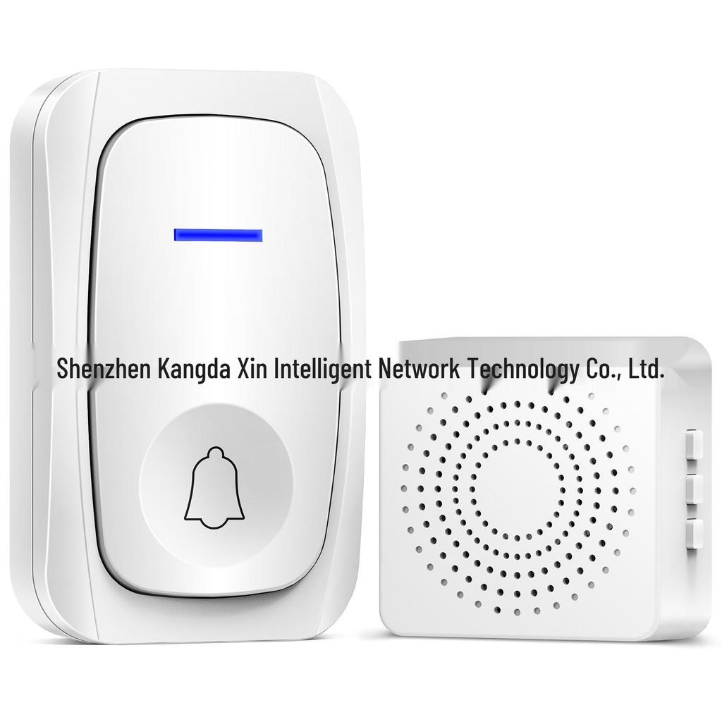 USB-Powered Smart Wireless Doorbell with 38 Adjustable Melodies and Remote Control