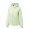 Спортивная ветровка на молнии Li Ning Running Series, однотонная, женская верхняя одежда AFDW878-4