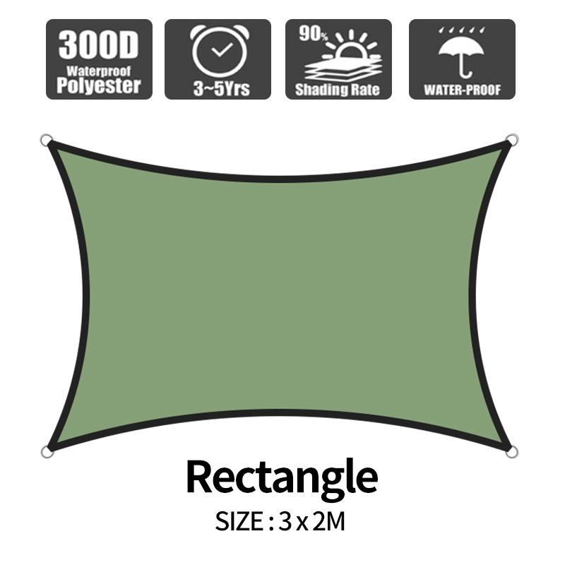 Укрытие от солнца Навес от солнца Защита от ультрафиолета Тент от солнца Кемпинговая защитная ткань Навес от солнца Сад Патио Терраса Автомобильный тент Пергола