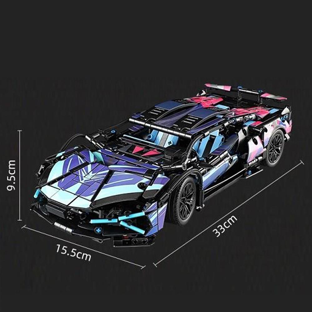 Технический гоночный спортивный автомобиль 1314 шт. модель строительные блоки городской механический скоростной автомобиль суперкар кирпич головоломка игрушки для детей и взрослых подарок