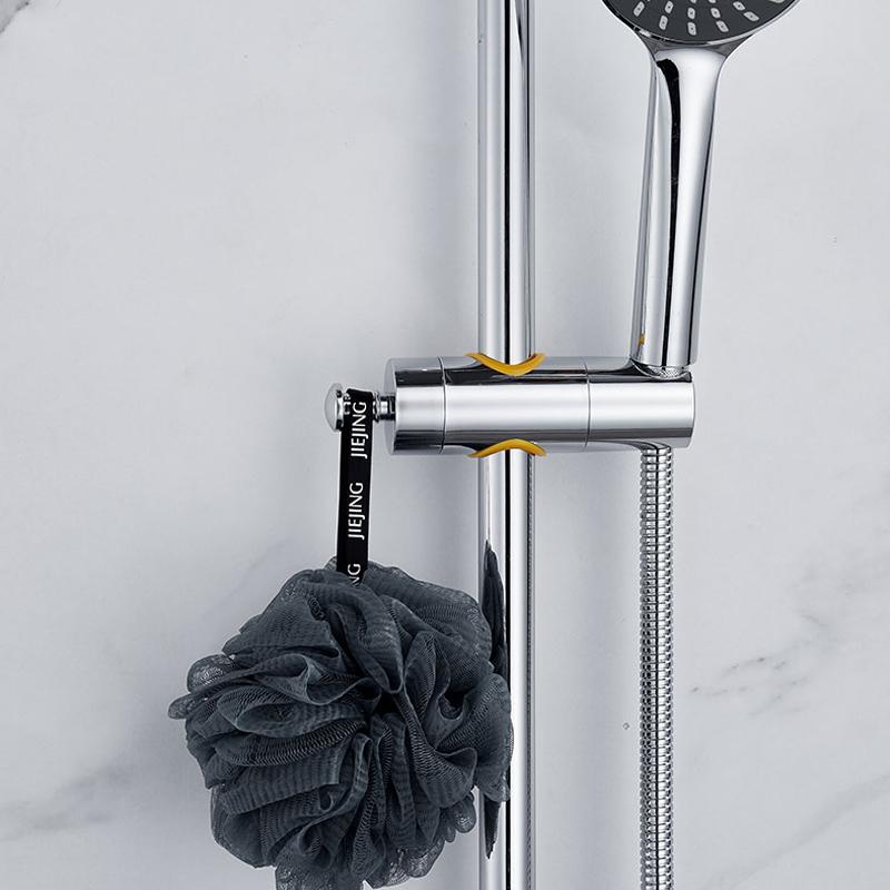 360° Adjustable 18-25mm Shower Head Holder Brackets Rod Bar Hanger Showerhead Support Bath For Bathroom Accessories Rotatable