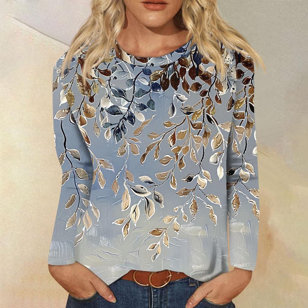 Женские рубашки с длинным рукавом и круглым вырезом, базовая футболка, повседневный топ, осенняя модная туника, облегающие футболки