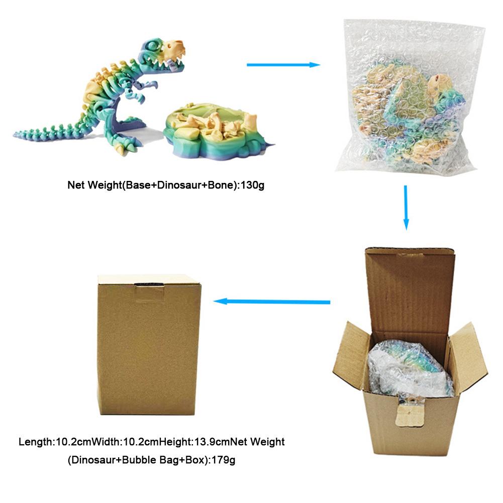 Стоящая модель динозавра с большим ртом, подвижные суставы, 3D-модель, череп тираннозавра рекса, артикулированный тираннозавр рекс, креативная коллекция