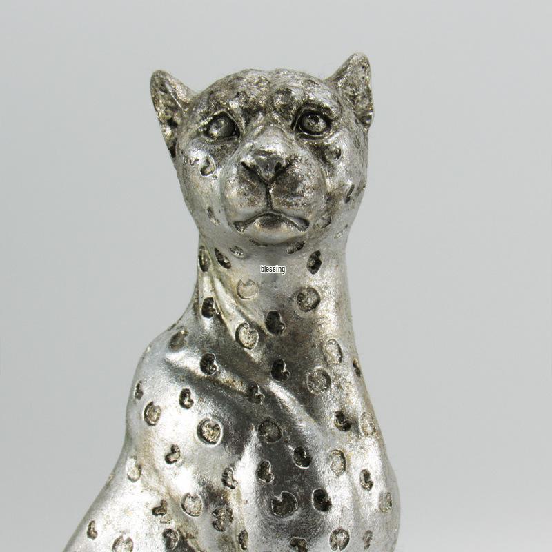 Leopard Resin Ornament for Home or Office Decor - Hot Seller