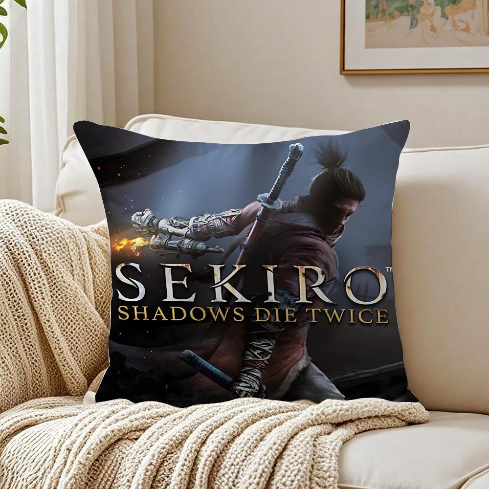 game SSekiro SShadows Die Twice Cushion Cover Pillowcase Antidustmite living Room Sofa Decor Cushion Room