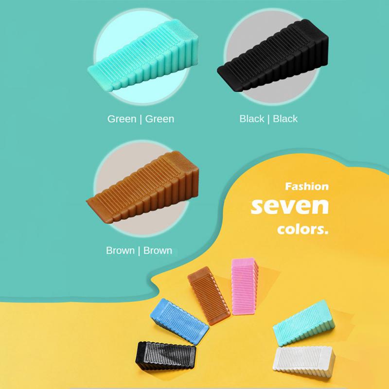 PVC Windproof Silicone Door Block Anti-pinch Door Block Home Door Plug Card Door Device Door And Window Accessories Door Stops