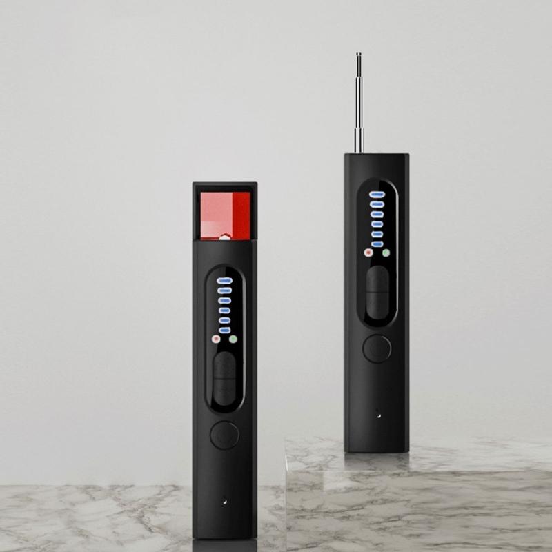 Wireless Hiddened Camera Detectors Spying Camera Finder for Home Office Travel 24H Battery with 6 Gears of Sensitivity
