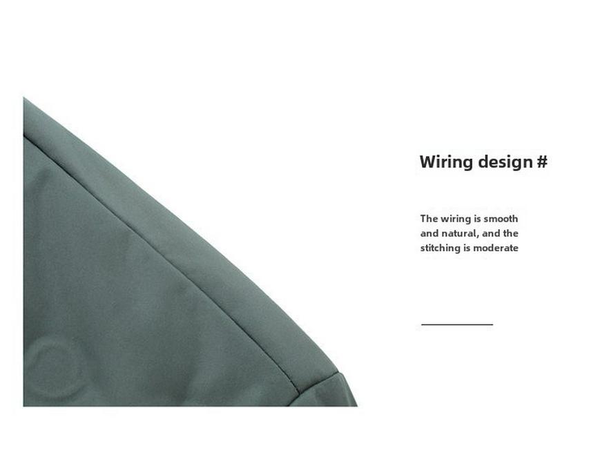 Мужская теплая повседневная куртка-пуховик со съемным воротником-стойкой, осенне-зимний стиль, имитация двухкомпонентного дизайна