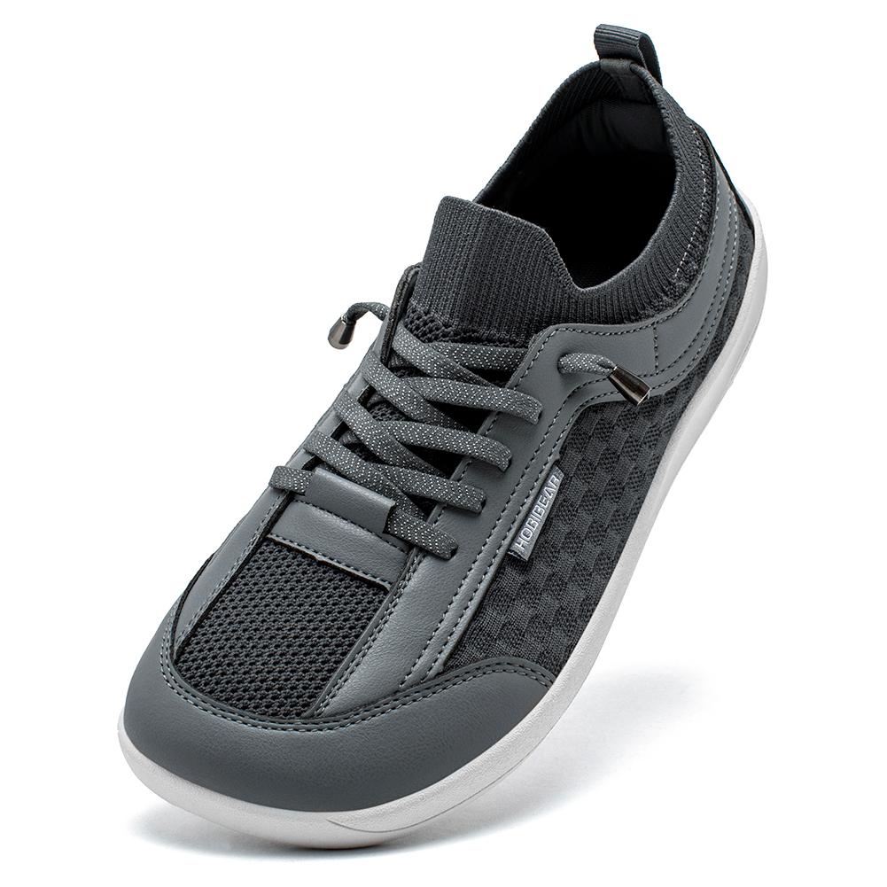 Мужская обувь для босиком Женская обувь слипоны с широким носком Кроссовки для ходьбы | Подошва с нулевым перепадом | Легкая дышащая минималистичная обувь