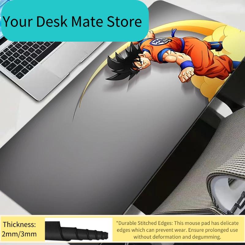 Computer Varmilo Keyboard Grey Mouse Pad Anime DBZ Dragon Ball Z Gaming Accessories Table XXL Gamer Carpet Desk Mat Mousepad