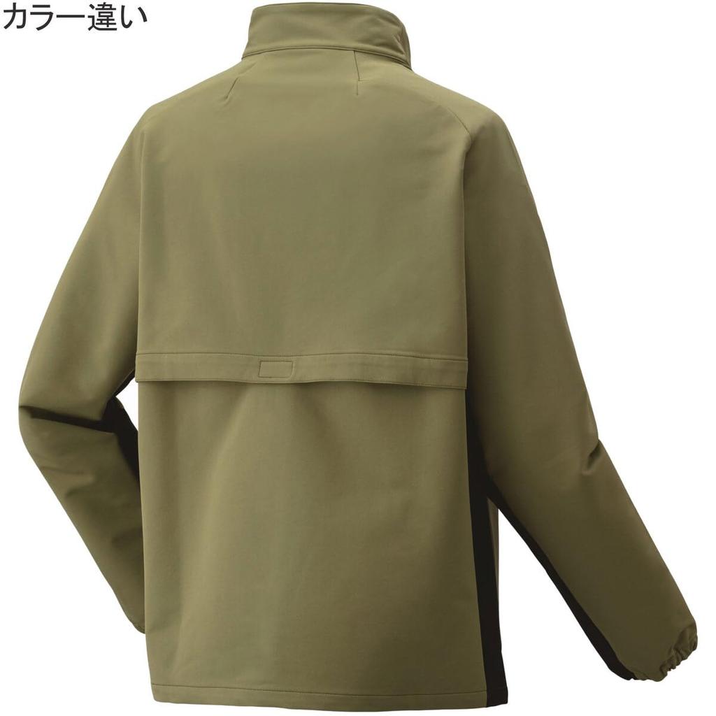 Yonex Black Medium Men's Warm-Up Shirt, (007),