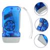 3 Led Outdoor Hand Pressing Dynamo Wind Up Flashlight Torch Light Camping Lamp