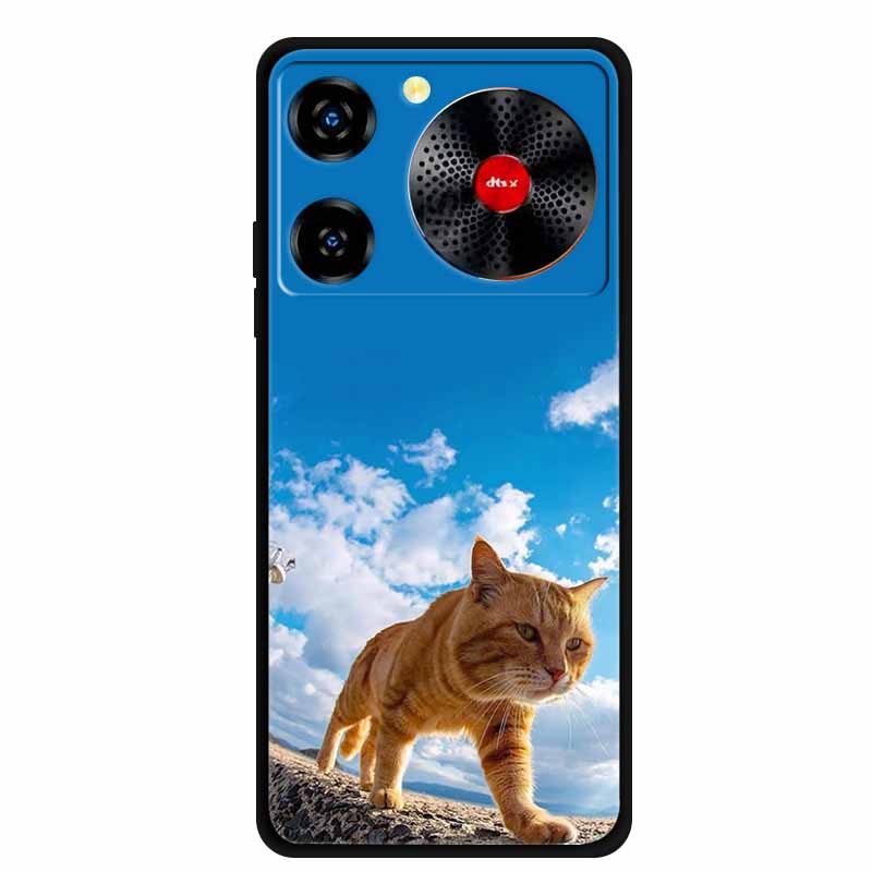 Для ZTE nubia Music 6.6" Чехол Модный Черный Силиконовый Мягкий Чехол для Телефона Для Z2353 ZTE nubia Music TPU Ударопрочный Защитный Чехол