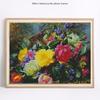 5d Diamond Painting Full Drill Round Flowers Hobby And Handicraft Diamond