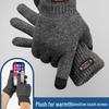 Thickened Fleece-Lined Touchscreen Gloves for Cold Weather Sports & Cycling