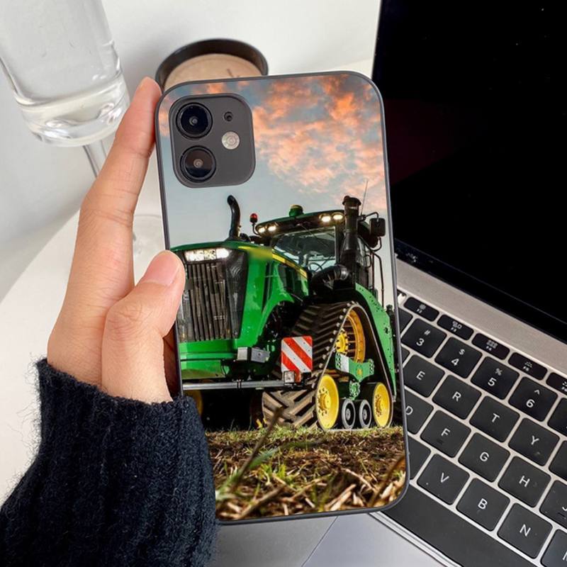 Чехол для телефона «Трактор» для iPhone 13 8 7 6S Plus X 5S SE 2020 XR 11 12 mini pro XS MAX