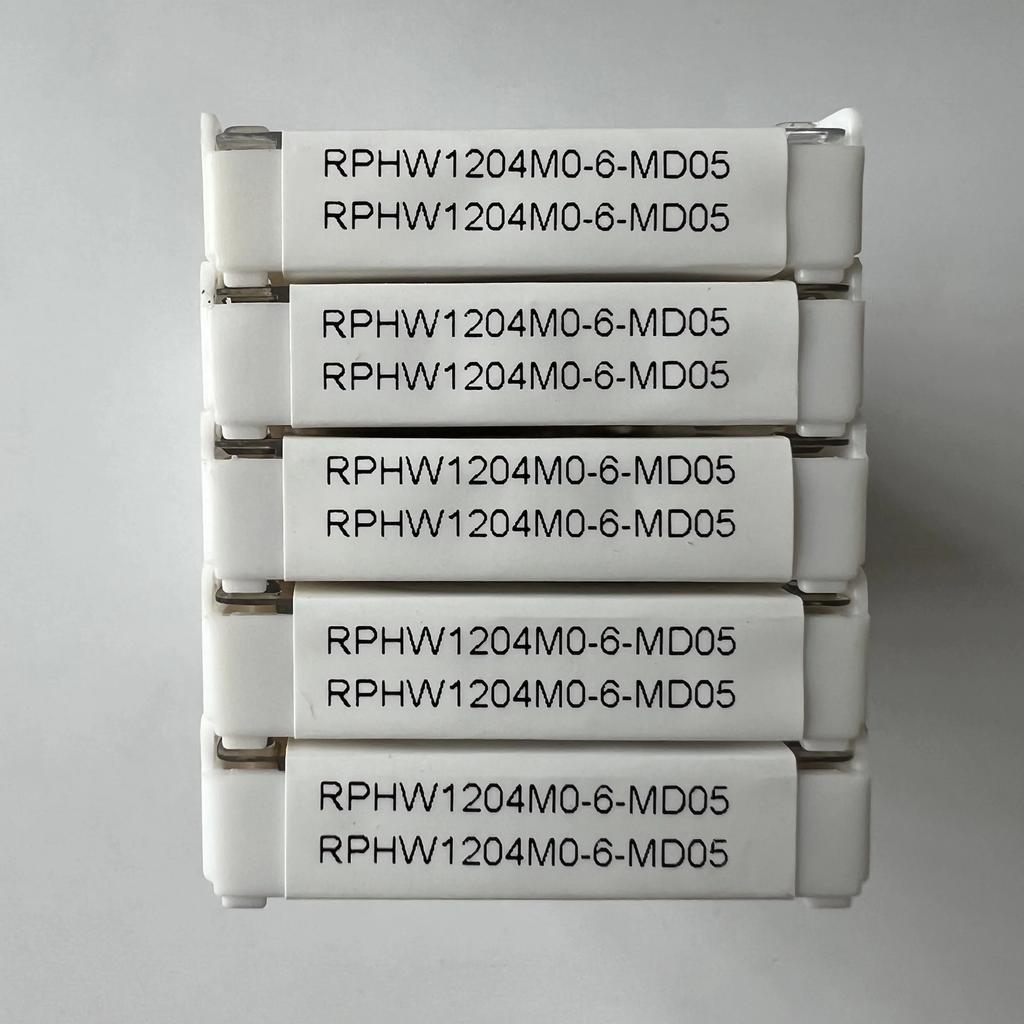 RPHW1204M0-6-MD05, F40M / Industrial indexable Carbide Inserts 10 Pcs