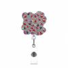 Christmas Hat Snowman Elk Christmas Badge Reels Acrylic Alligator Badge Clip  Xmas