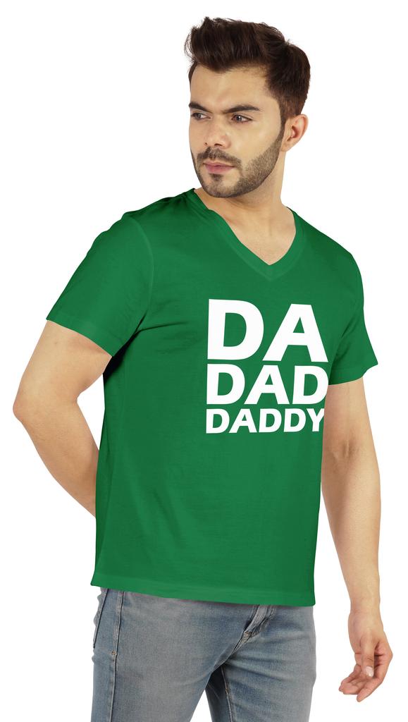 Inkmeso Mens Tshirt   Da Dad Daddy   Graphic Tshirt For Dad Gift Tee Shirt For First Time
