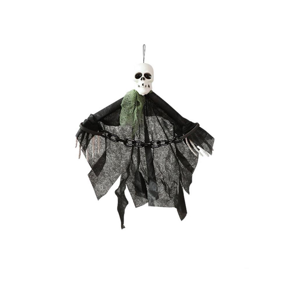 Party Supply Scary Skull Ghost Pendants Hanging Flying Ghosts Ornaments Decorative Halloween Decoration Halloween Party