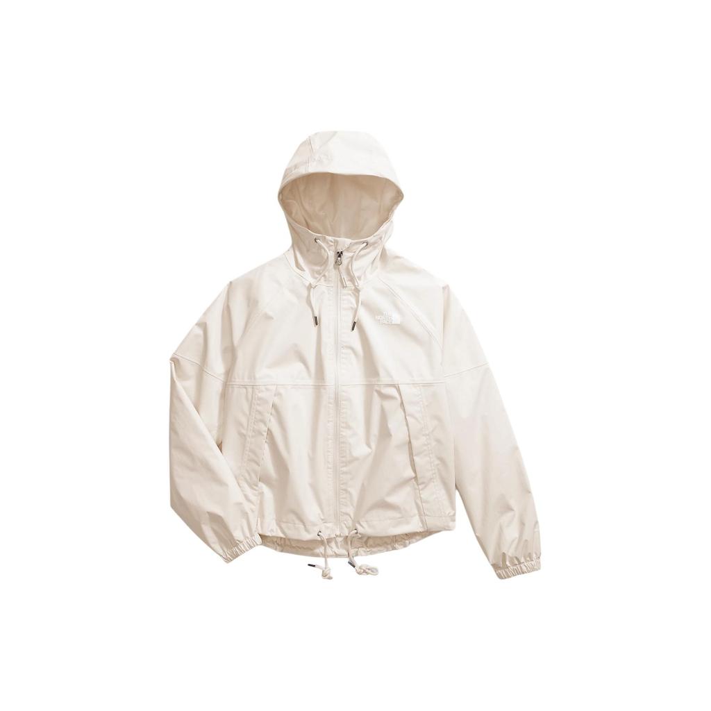 The North Face Womens Antora Novelty Rain Jacket Women Jacket White NF0A7QF1-QLI