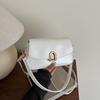 New Summer Solid Color Simple and Fashionable Women's Handbag Versatile Single Shoulder Oblique Span Solid Color Women's Small Square Bag