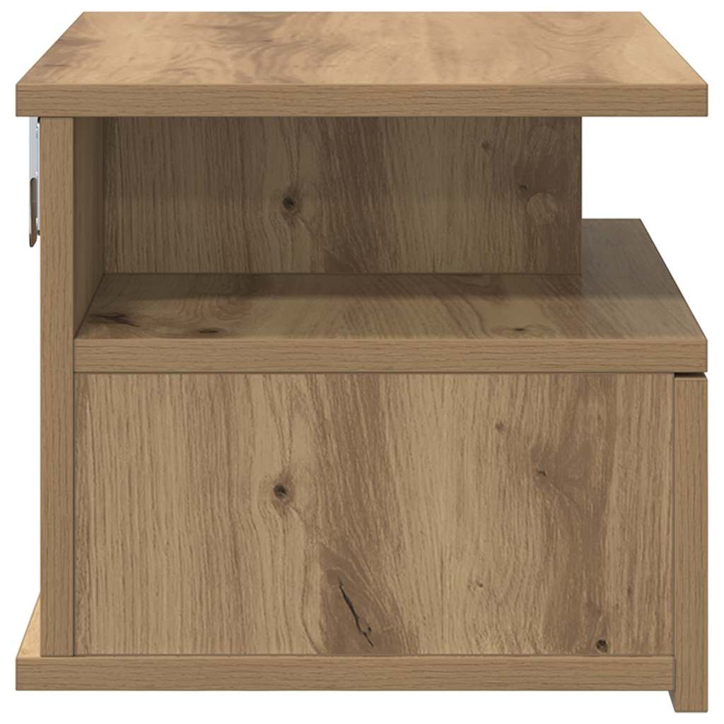 Floating Nightstand Artisan Oak 40 x 31 x 28 cm
