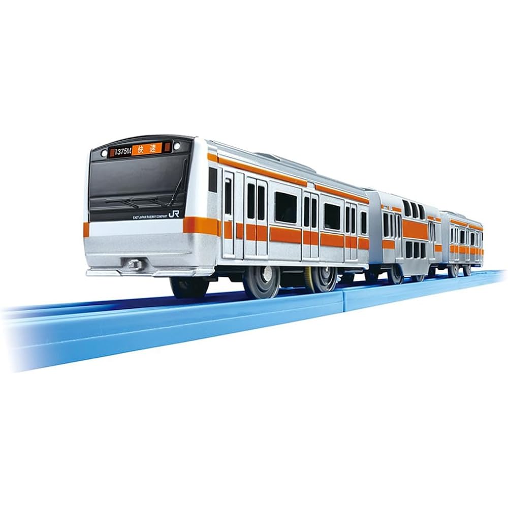 Takara Tomy Plarail S-30 E233 Series Chuo Line Double-Decker Green Car Toy Train for Ages 3 and Up