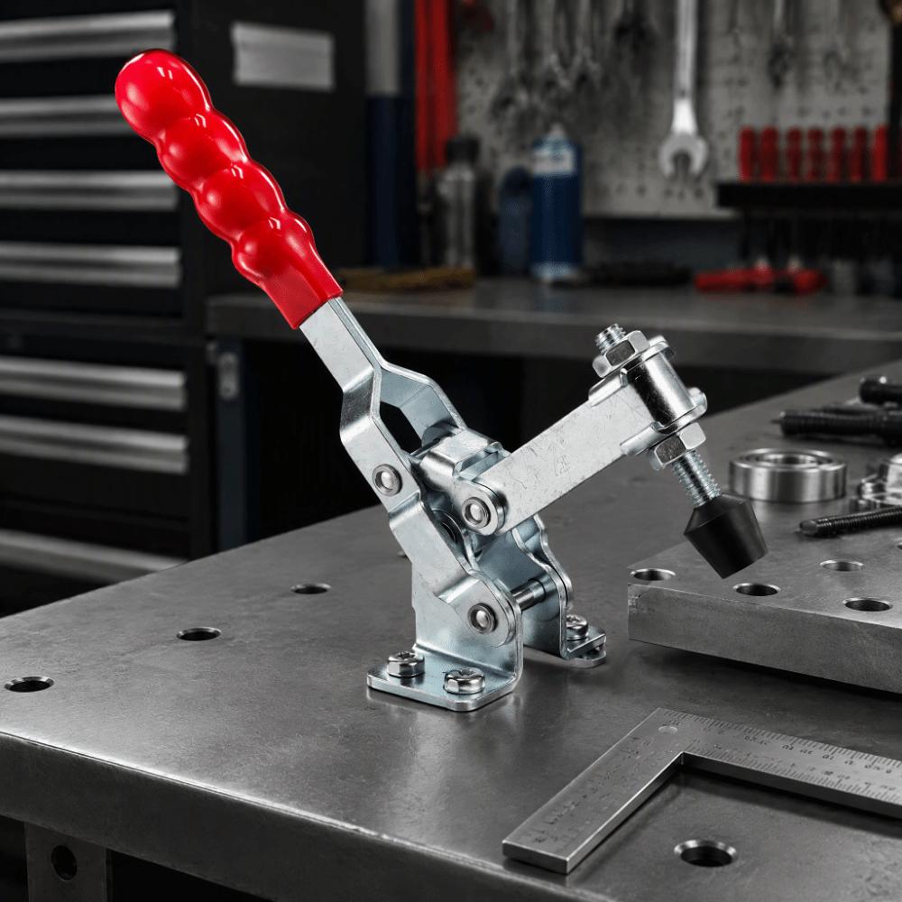 2pcs Stable Quick Release Clamp Safe Quick Fixture Durable Toggle Clamp Welding