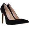 Women Fashion Velvet Pointed Toe High Heels Wedding Party Shoes Shoe