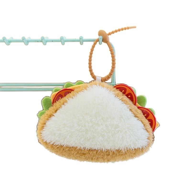 Cake Cute Plush Keychain Car Pendant With Toy Design Car Accessories Interior