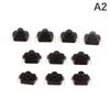 10Pcs12*8Mm On Off Mini Push Button Switch For Electric Torch 1208Yd Self Locking