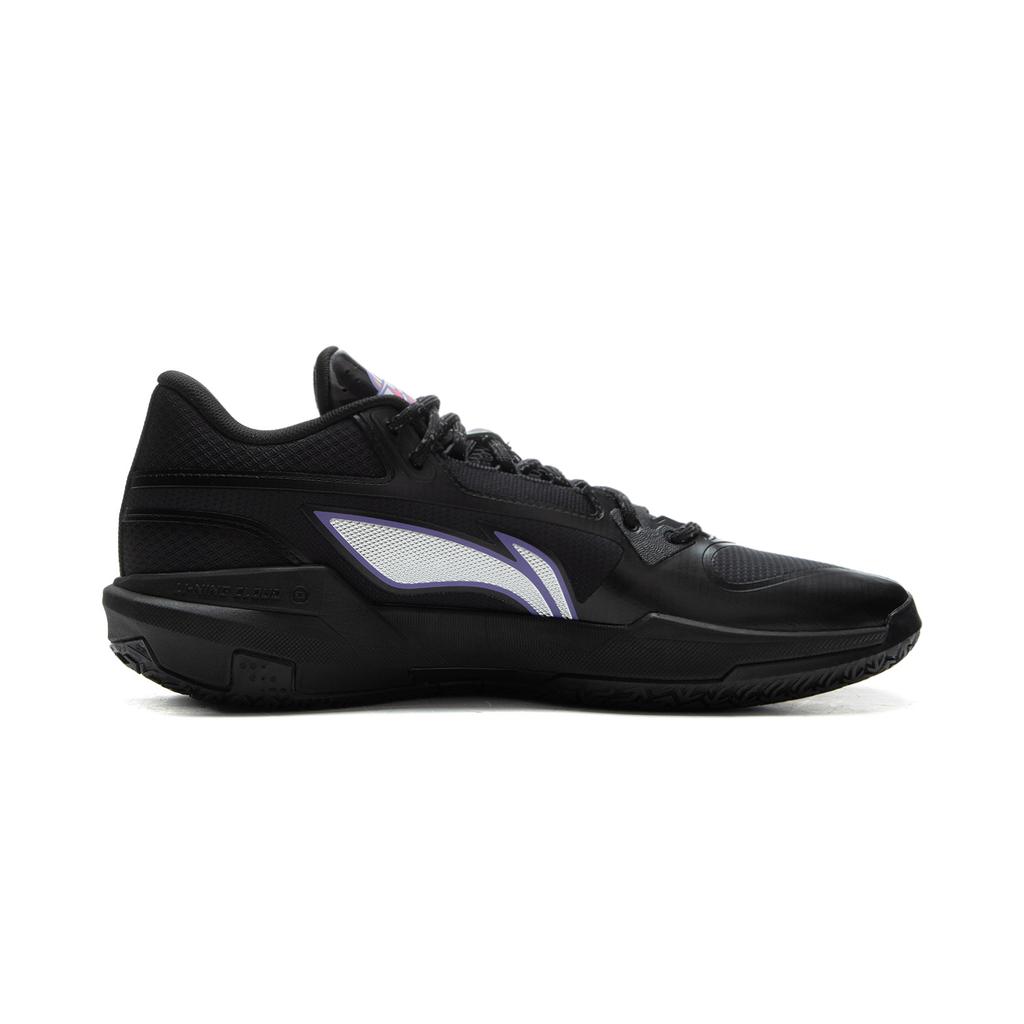 Баскетбольные кроссовки Li Ning Light Speed 3 mid Мужские Средние Черно-фиолетовые ABPV019-1