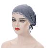 Lace Muslim Inner Hijab Cap Soft Cotton Islam Under Scarf Cap